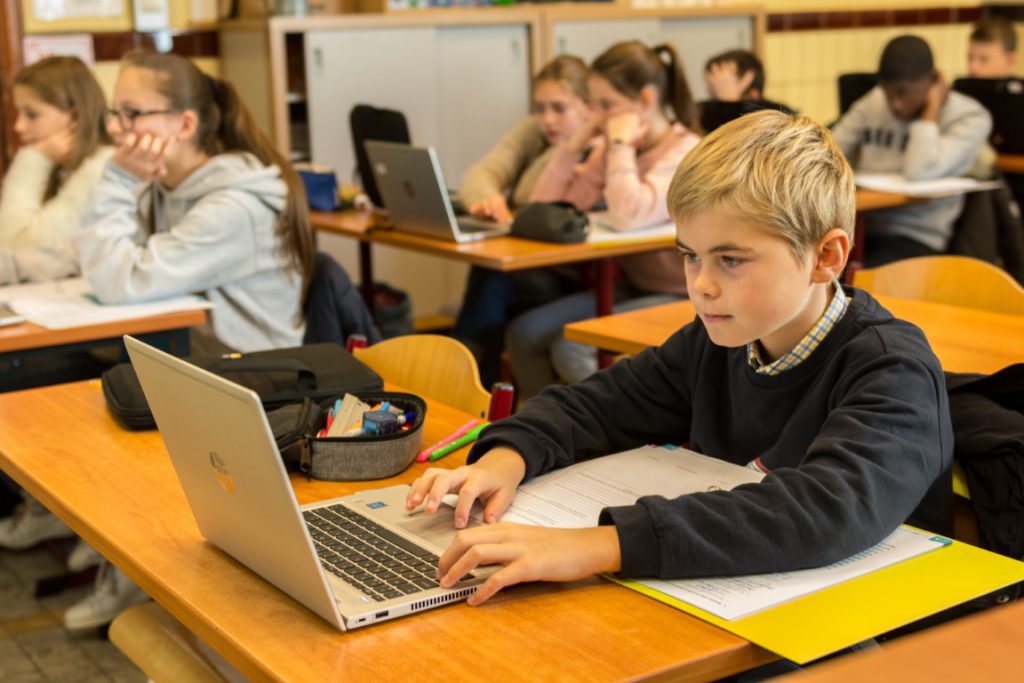 De laptop op school – Klein Seminarie